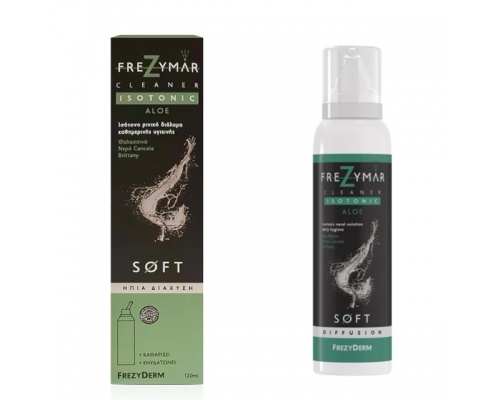Frezyderm Frezymar Cleaner Isotonic Aloe Soft Ισότονο Ρινικό Διάλυμα με Ήπια Διάχυση, 120ml