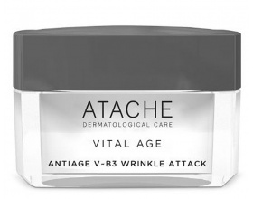Atache Retinol V-B3 Cream Κρέμα Προσώπου Νυκτός με Αντιρυτιδική & Αντιγηραντική Δράση, 50ml 