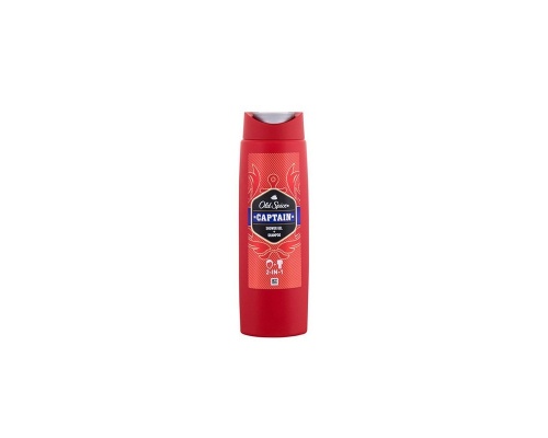 Old Spice Captain Shower Gel & Shampoo Αφρόλουτρο & Σαμπουάν για Άνδρες, 250ml