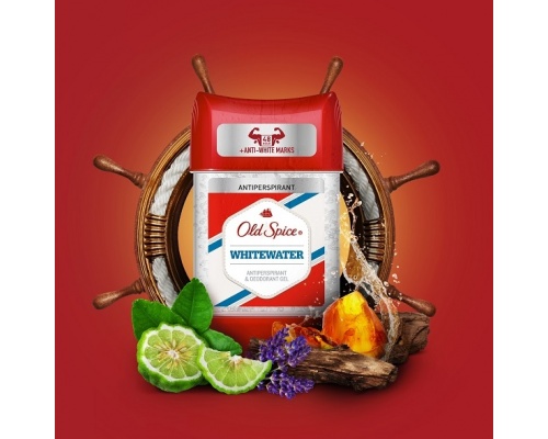Old Spice Whitewater Deodorant Gel Ανδρικό Αντιιδρωτικό & Αποσμητικό Gel, 70ml