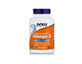 Now Foods Omega-3 1000mg, Συμπλήρωμα Διατροφής που βοηθά να έχετε υγιείς αρθρώσεις, υγιές μυαλό, υγιείς διαθέσεις, και μια υγιή καρδιά, 100 μαλακές κάψουλες