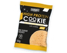 Frank & Oli High Protein Cookie Salted Caramel Flavor Μαλακό Μπισκότο Υψηλής Περιεκτικότητας σε Πρωτεΐνη με Αλμυρή Καραμέλα, 50gr