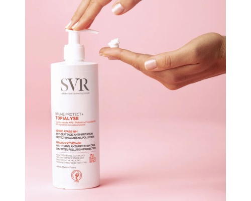 SVR TOPIALYSE Baume Protect+ Μαλακτική Κρέμα για Πολύ Ξηρό έως Ατοπικό Δέρμα, 400ml