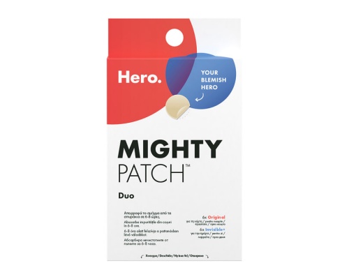 Hero. Mighty Patch Duo Pimple Patches, 12 pcs