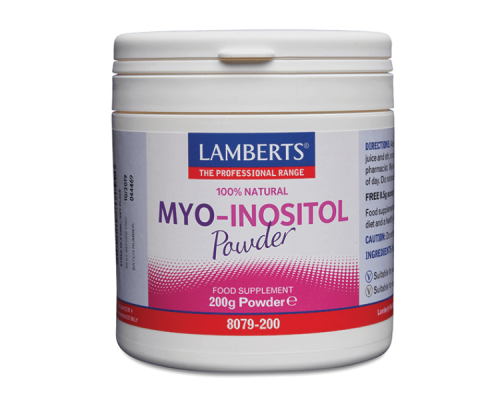 Lamberts Myo-Inositol Powder Μυοϊνοσιτόλη σε Σκόνη, 200gr