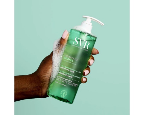 SVR SPIRIAL Déo-Douche Αφρόλουτρο & Αποσμητικό για Κανονική έως Υπερβολική Εφίδρωση, 200ml