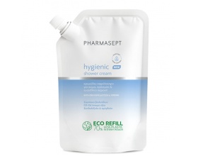 Pharmasept Hygienic Shower Cream Refill Κρεμώδες Αφρόλουτρο για Πρόσωπο, Σώμα & Ευαίσθητη Περιοχή Ανταλλακτικό, 900ml