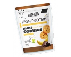 Frank & Oli High Protein Chocolate & Banana Mini Cookies Μίνι Μπισκότα με Σοκολάτα & Μπανάνα, 90gr