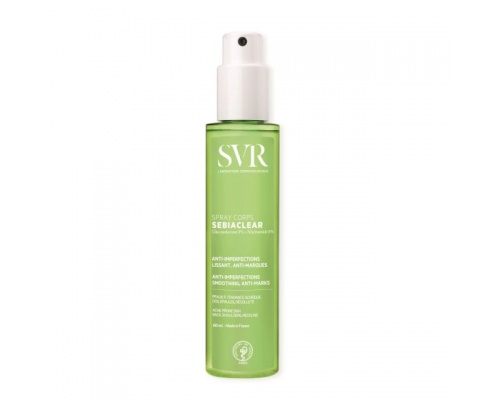 SVR SEBIACLEAR Spray Corps Σπρέι Σώματος για Ακμή, 150ml