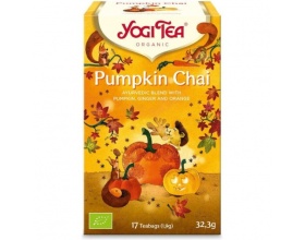 Yogi Organic Tea Pumpkin Chai Αρωματικό Βιολογικό Τσάι με Κολοκύθα & Μπαχαρικά, 17 φακελάκια