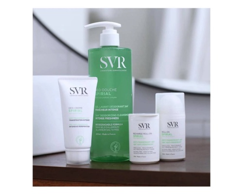 SVR SPIRIAL Extrême Roll On Αποσμητικό Roll On με Ενισχυμένη Αντιδρωτική Δράση, 20ml