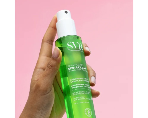 SVR SEBIACLEAR Spray Corps Σπρέι Σώματος για Ακμή, 150ml