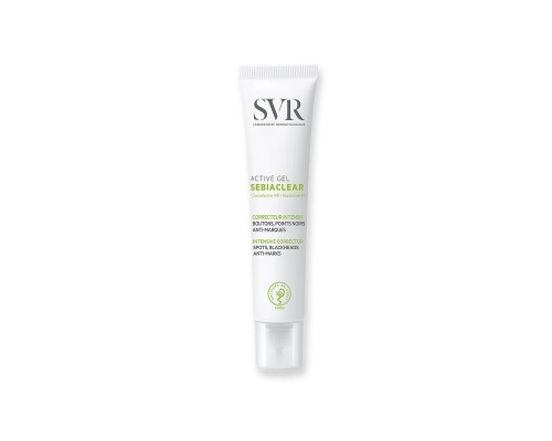 SVR SEBIACLEAR Active Gel Τζελ Κατά των Ατελειών Λόγω Ακμής, 40ml