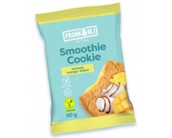 Frank & Oli Smoothie Cookie Pineapple Mango Coconut Μαλακό Μπισκότο με Ανανά, Μάνγκο & Καρύδα, 50gr 