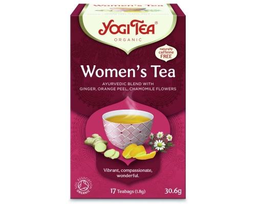 Yogi Organic Tea Women΄s Tea Βιολογικό Τσάι για τη Γυναικεία Ευεξία & Αρμονία, 17 φακελάκια