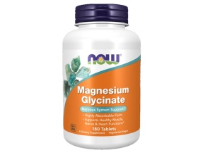 Now Magnesium Glycinate Nervous System Support Συμπλήρωμα Γλυκινικού Μαγνησίου, 180 ταμπλέτες