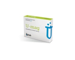 Uplab U-Mag Magnesium Citrate 300mg Συμπλήρωμα Κιτρικού Μαγνησίου 300mg, 30 δισκία 
