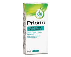 BAYER Priorin shampoo Σαμπουάν για την τριχόπτωση λιπαρά μαλλιά 200ml