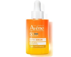 Avène Ultra Serum Λάμψης με SPF50 για Πρόσωπο & Λαιμό, 30ml