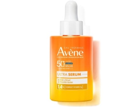 Avène Ultra Serum Λάμψης με SPF50 για Πρόσωπο & Λαιμό, 30ml