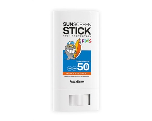 Frezyderm Sunscreen Stick High Protection Kids SPF50 Διάφανο Αντηλιακό Στικ για Παιδιά, 20ml
