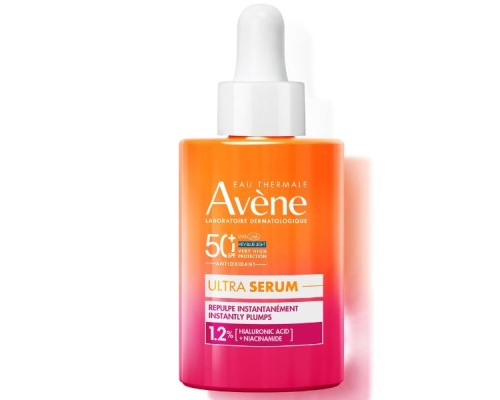 Avène Ultra Serum Άμεσο Αποτέλεσμα Σύσφιξης με SPF50 για Πρόσωπο & Λαιμό, 30ml
