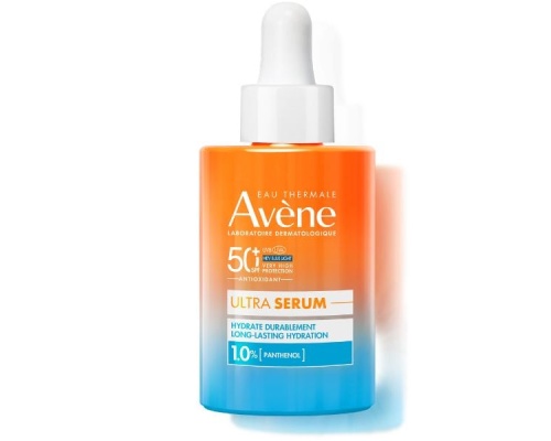 Avène Ultra Serum Ενυδάτωσης με Μεγάλη Διάρκεια SPF50 για Πρόσωπο & Λαιμό, 30ml