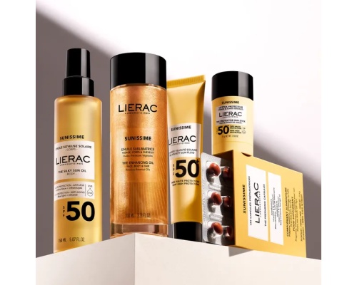 Lierac Sunissime The Enhancing Oil Λάδι Εξύψωσης για Πρόσωπο, Σώμα & Μαλλιά, 100ml