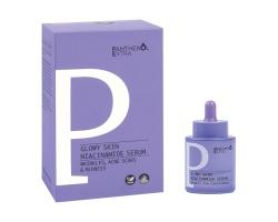 Medisei Panthenol Extra Glowy Skin Niacinamide Serum Ορός με Νιασιναμίδη 4% και Υαλουρονικό Οξύ, 30ml