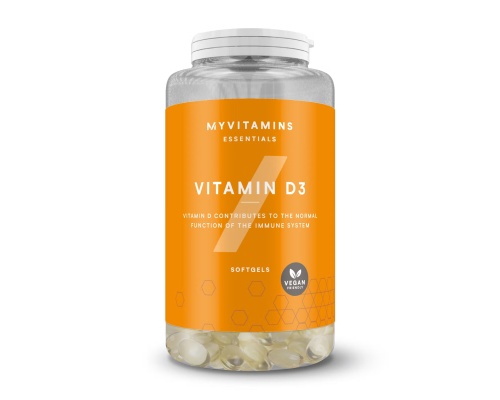 My Protein My Vitamins Συμπλήρωμα Βιταμίνης D3, 180 μαλακές κάψουλες