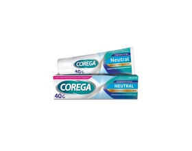 Corega 3D Hold Neutral Στερεωτική Κρέμα Οδοντοστοιχιών με ουδέτερη γεύση, 40gr