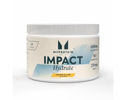 My Protein Impact Hydrate Μείγμα Hλεκτρολυτών για Eξαιρετική Aπόδοση με γεύση Λεμόνι-Λαιμ, 272g