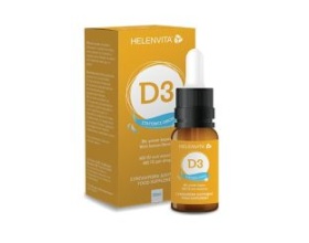 Helenvita Vitamin D3 Drops 400iu Συμπλήρωμα Διατροφής Βιταμίνης D3 σε Σταγόνες, 20ml