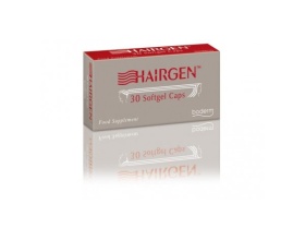 BODERM Hairgen softgel caps με L-Cystine Συμπλήρωμα διατροφής κατά της τριχόπτωσης 30 μαλακές κάψουλες