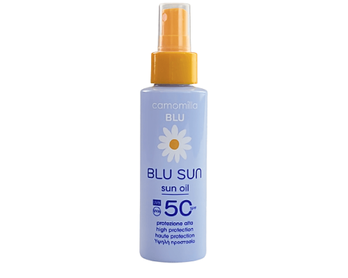 Camomilla BLU SUN Αντηλιακό Λάδι Σώματος SPF50, 100ml