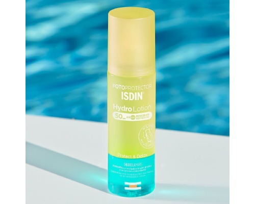 ISDIN Fotoprotector Hydro Lotion Protect & Detox Διφασικό Αντηλιακό Σώματος με SPF50, 200ml