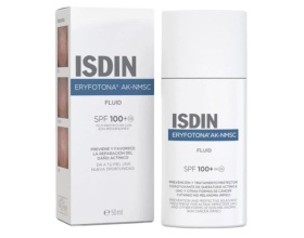 ISDIN Eryfotona AK-NMSC Fluid SPF100+ Προλαμβάνει & Διορθώνει τις Ακτινικές Βλάβες Eryfotona AK-NMSC, 50ml