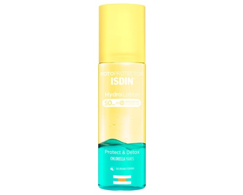 ISDIN Fotoprotector Hydro Lotion Protect & Detox Διφασικό Αντηλιακό Σώματος με SPF50, 200ml