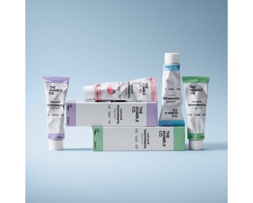 THE HUMBLE CO. Natural Toothpaste Fresh Mint Φυσική Οδοντόκρεμα με γεύση Μέντα, 75ml
