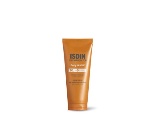ISDIN Fotoprotector Body Glow Αντηλιακό Σώματος με Λάμψη & SPF30, 200ml