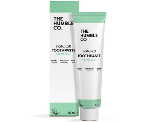 THE HUMBLE CO. Natural Toothpaste Fresh Mint Φυσική Οδοντόκρεμα με γεύση Μέντα, 75ml