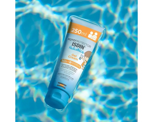 ISDIN Fotoprotector Pediatrics Gel Cream spf50 Παιδικό Αντηλιακό Σώματος σε μορφή Κρέμα-Gel, 250ml