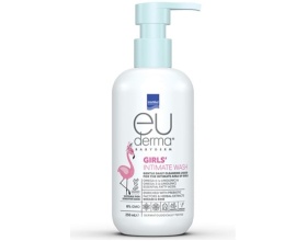 Intermed Euderma Babyderm Girls' Intimate Wash Καθημερινό Καθαριστικό Υγρό για την Ευαίσθητη Περιοχή των Κοριτσιών, 250ml