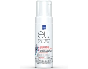 Intermed Euderma Babyderm Junior Cran Intimate Foam for Boys & Girls Αφρός Καθαρισμού της Γεννητικής Περιοχής για Αγόρια & Κορίτσια, 150ml