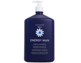Camomilla BLU Energy Man Shower Shampoo Ανδρικό Σαμπουάν-Αφρόλουτρο, 1L