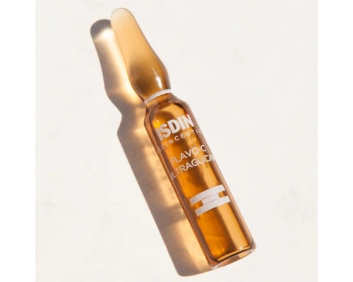 ISDIN Rejuvenate Flavo-C Ultraglican Serum Ορός που Φωτίζει, Ενυδατώνει & Λειαίνει τις Ρυτίδες, 10 αμπούλες