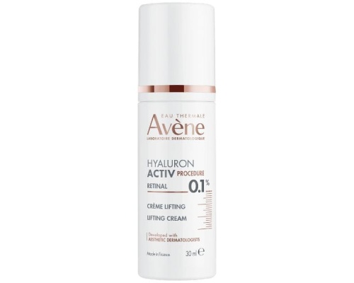 Avène Hyaluron Activ Procedure Retinal 0.1% Κρέμα Lifting με Ρετινάλη 0,1%, 30ml