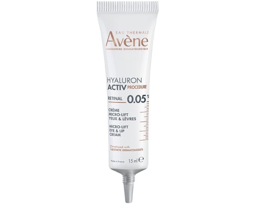 Avène Hyaluron Activ Procedure Retinal 0.05% Κρέμα Ματιών & Χειλιών με Ρετινάλη 0,05%, 15ml