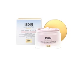 ISDIN Hyaluronic Moisture Sensitive Skin Cream Ενυδατική Κρέμα Προσώπου για το Ευαίσθητο & με Τάση Ερυθρότητας Δέρματος, 50g