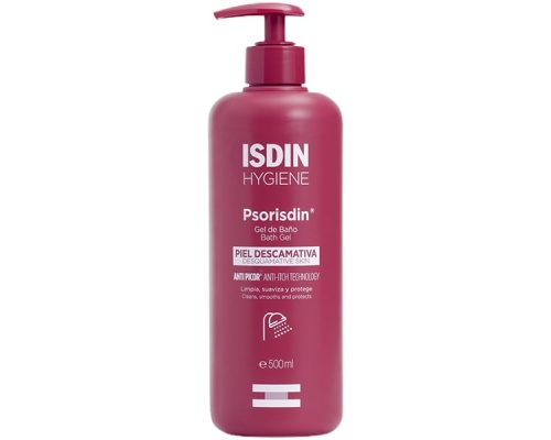 ISDIN Hygiene Psorisdin Bath Gel Very Dry Skin Αφρόλουτρο σε Μορφή Τζελ για Πολύ Ξηρό Δέρμα, 500ml